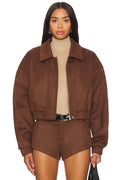 The Selene Jacket in Chocolate