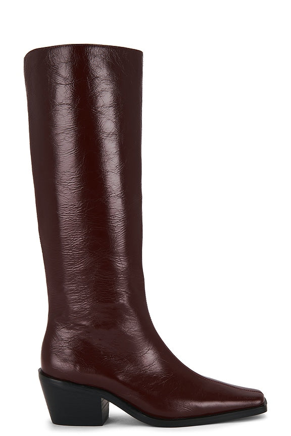 The Eli Boot in Merlot