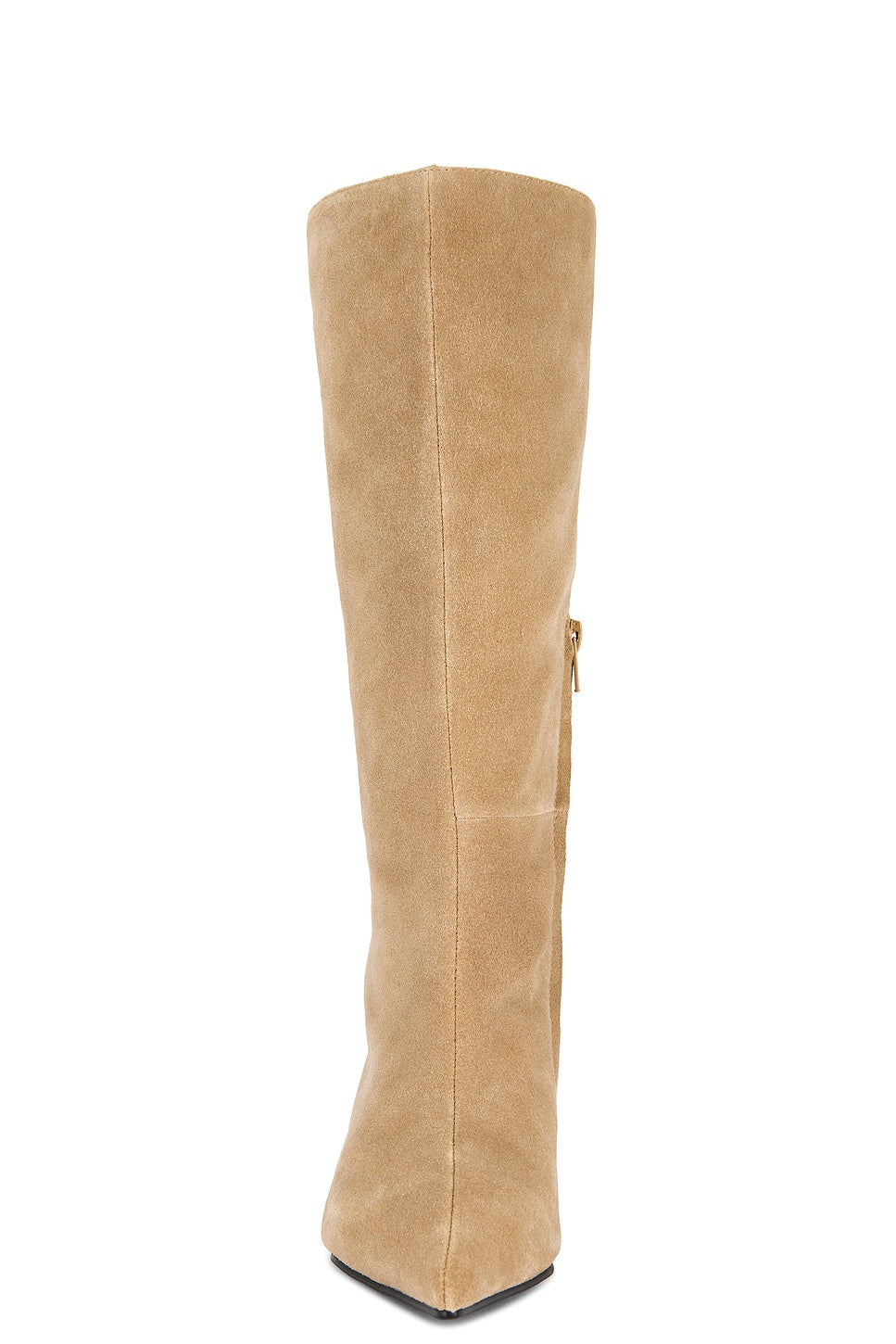 The Stacey Boot in Taupe Suede