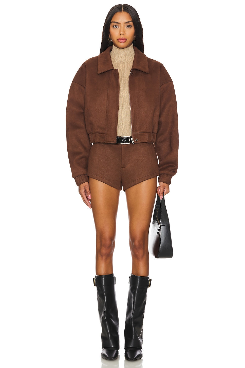 The Selene Jacket in Chocolate