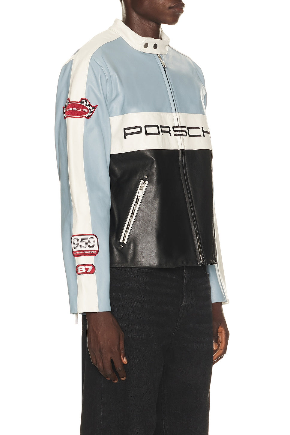 x Vector 959 Rallye Jacket in Blue & Black
"Porsche "