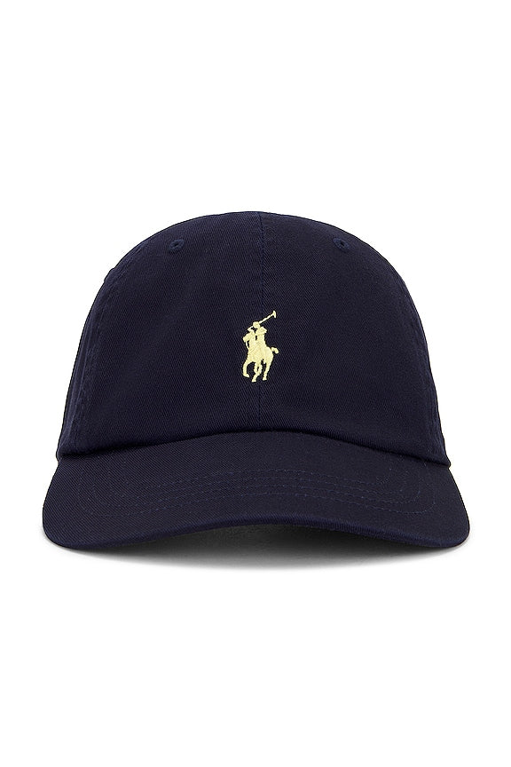 Chino Cap in Relay Blue & Wicket Yellow