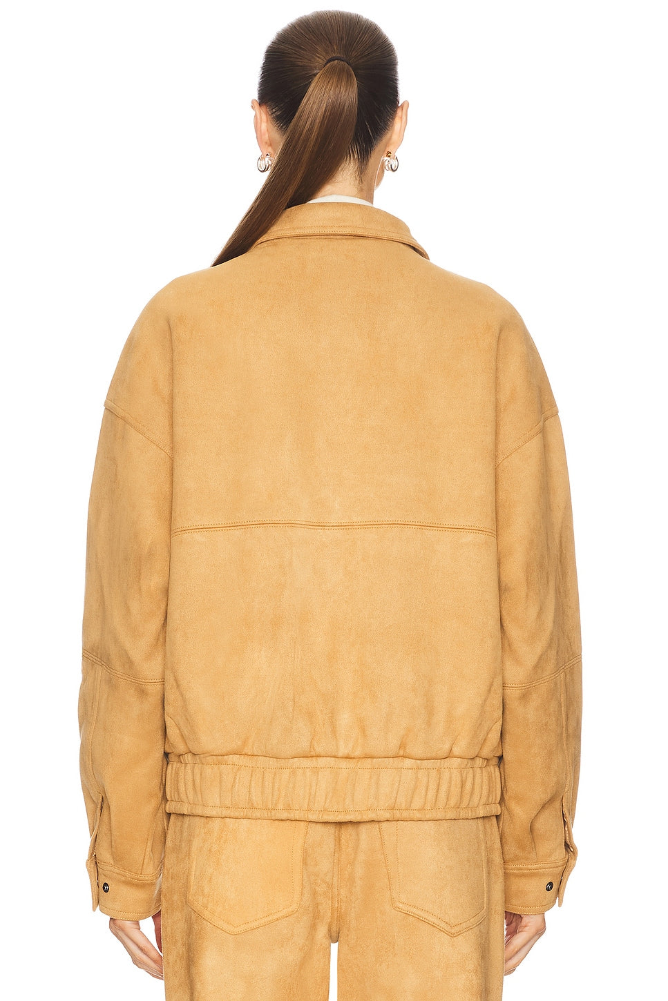 The Jude Bomber Jacket in Honey