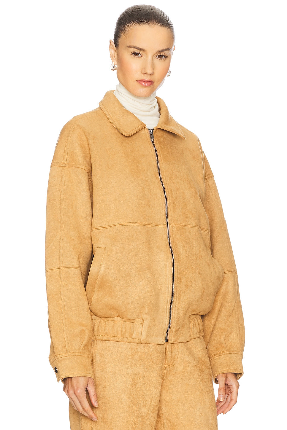 The Jude Bomber Jacket in Honey