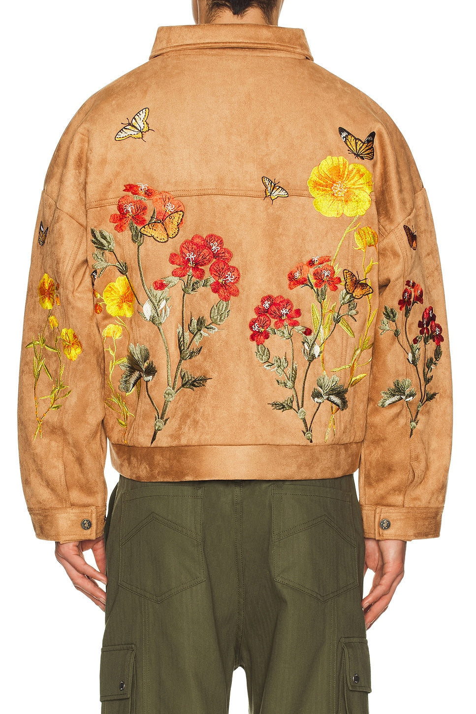 Monarch Clay Suede Work Jacket in Mix