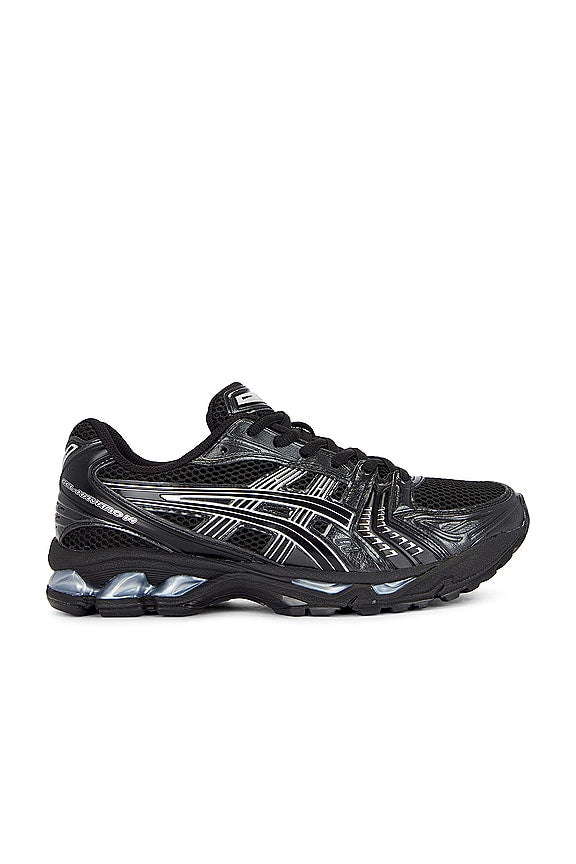 Gel-Kayano 14 in Black & Pure Silver
Asics