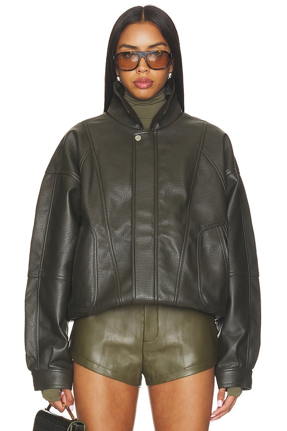 Torey Jacket in Dark Olive